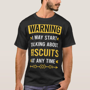 Camiseta Aviso aos Biscoitos Biscoitos