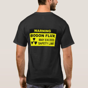 Camiseta Aviso: Bogon Flux