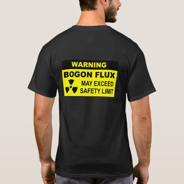 Camiseta Aviso: Bogon Flux (Verso)