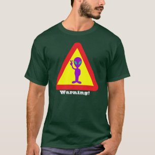 Camiseta Aviso de alienígena