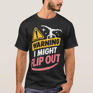 Camiseta Aviso de Ginástica: Posso Dar uma Volta