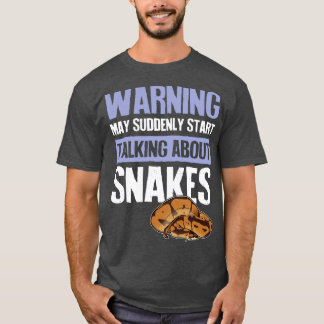 Camiseta Aviso De Repente Falando Sobre Cobras