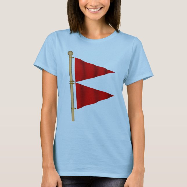 Camiseta Aviso de vendaval (Frente)