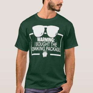 Camiseta Aviso De Viagem De Cruzeiro De Cruzeiro Eu Comprei