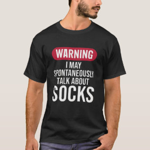 Camiseta Aviso Divertido Posso Falar Espontaneamente Sobre
