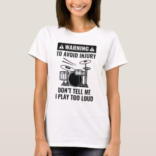 Camiseta Aviso do Drummer