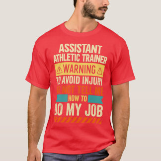Camiseta Aviso do Formador Atlítico Assistente 2