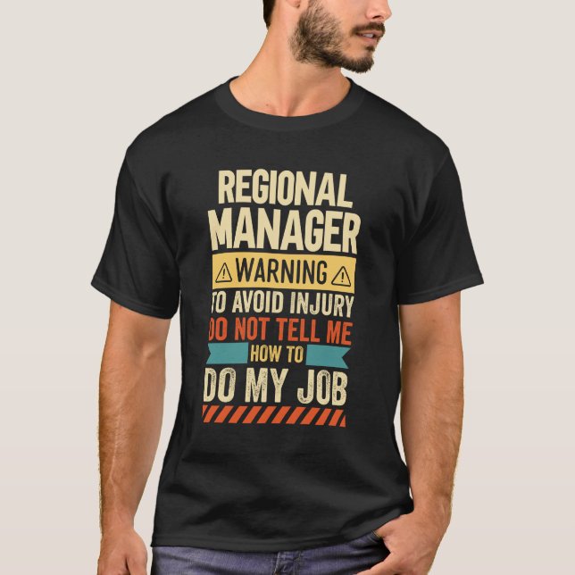 Camiseta Aviso do Gerente Regional (Frente)