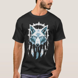 Camiseta Aviso do Lobo com Apanhador de Sonhos