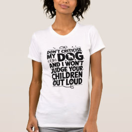 Camiseta Aviso do Proprietário do Cachorro