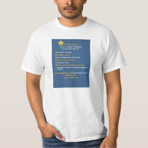 Camiseta Aviso do t-shirt de CMT eu tenho uma desordem