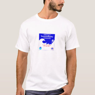 Camiseta Aviso do tsunami