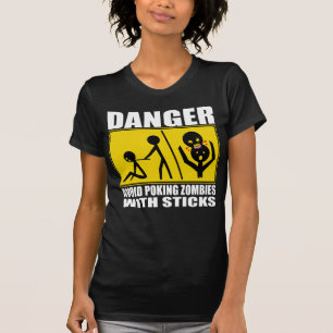 Camiseta Aviso do zombi