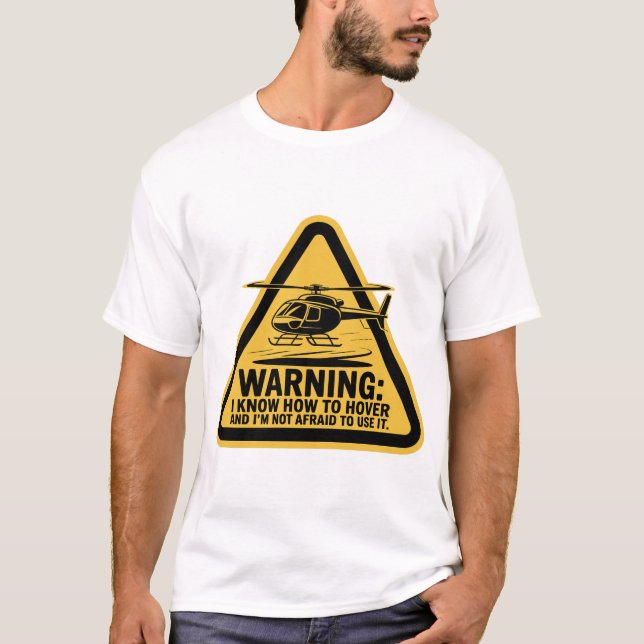 Camiseta Aviso: Eu Sei Planar  (Frente)