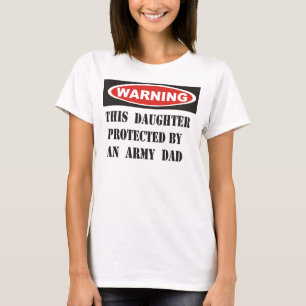Camiseta Aviso - filha