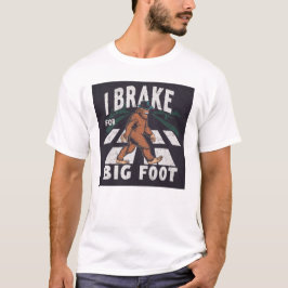 Camiseta Aviso, freio para Bigfoot