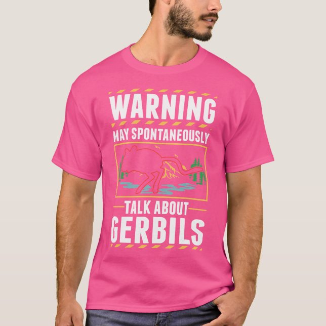 Camiseta Aviso Gerbil (Frente)