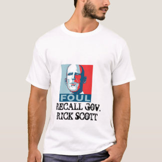 CAMISETA AVISO GOV. RICK SCOTT
