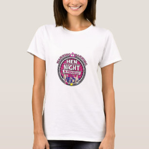 Camiseta Aviso Hen Night In Progress