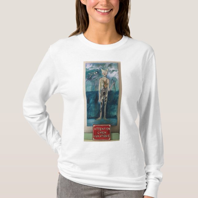 Camiseta Aviso Lunático de Chien (Frente)
