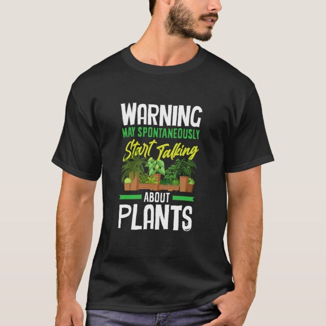 Camiseta Aviso Pode Começar a Falar Sobre o Plano Espontane (Frente)
