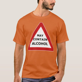 Camiseta Aviso Pode Conter Álcool Pode conter álcool