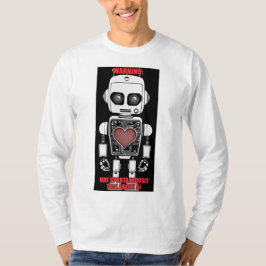 Camiseta Aviso: Pode Falar Sobre Homens AI Manga Longa Bran