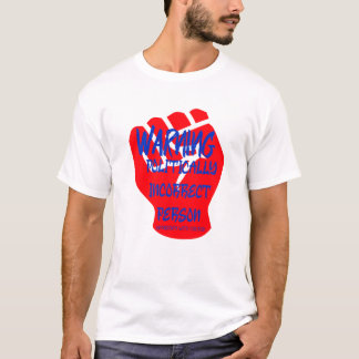 Camiseta Aviso Política Incorreto