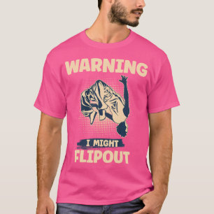 Camiseta Aviso: Posso Ficar Furioso Correndo Livremente Par