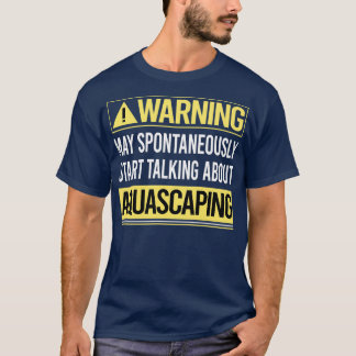 Camiseta Aviso sobre Aquascaper Aquascaper