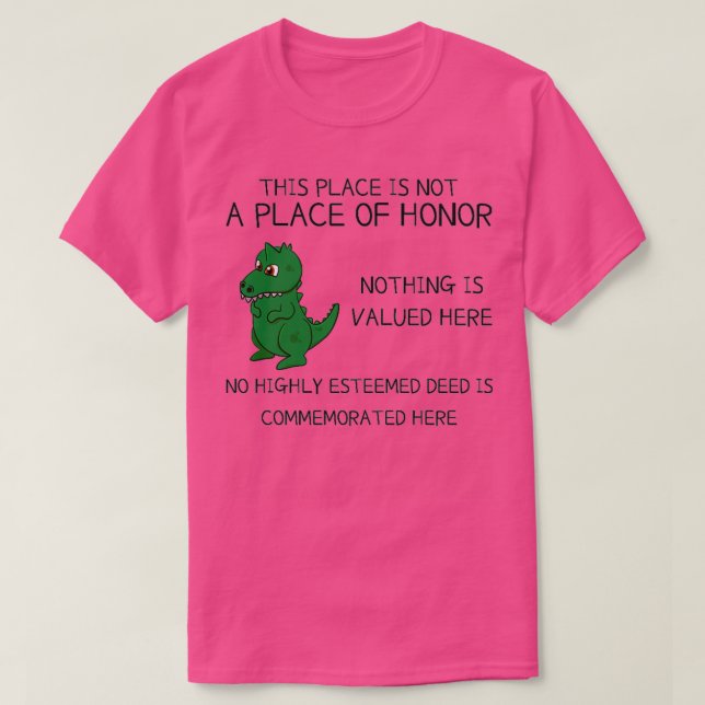 Camiseta Aviso sobre resíduos nucleares (Frente do Design)
