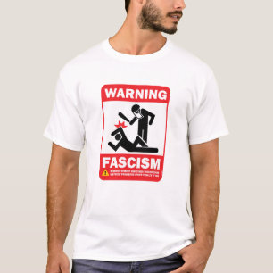 Camiseta Aviso! T-shirt de Facism