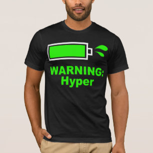 Camiseta Aviso: T-shirt Hyper