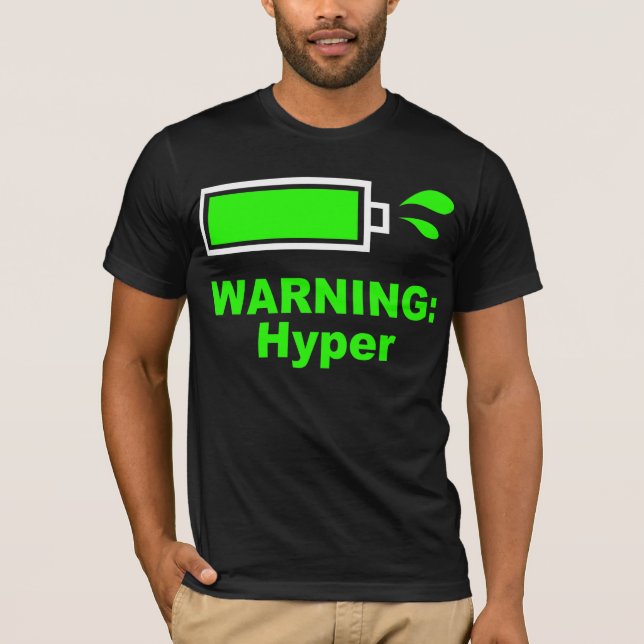 Camiseta Aviso: T-shirt Hyper (Frente)