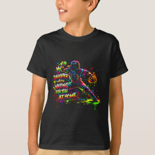 Camiseta Avisos para Mães de Catchers de Softbol Feminino C