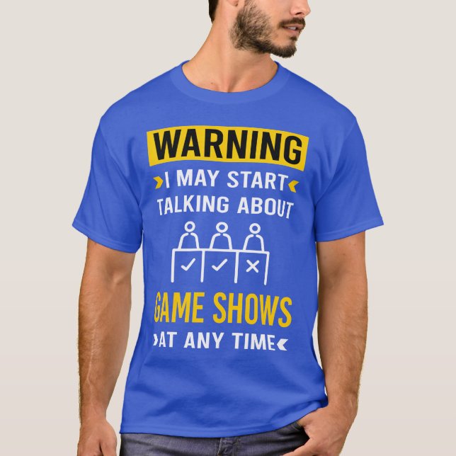 Camiseta Avisos Programas de JogosV Garota do show (Frente)