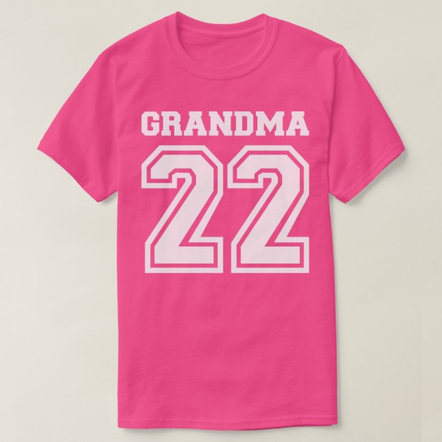 Camiseta Avó 2022 para anúncio de gravidez (Frente do Design)