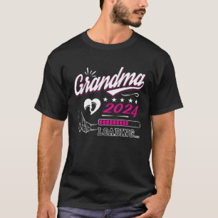 Camiseta Avó 2024 Carregando Em Breve Seja Mãe Gravidez Ann