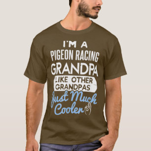 Camiseta Avô 2 da Corrida dos Pais legal Design Pigeon