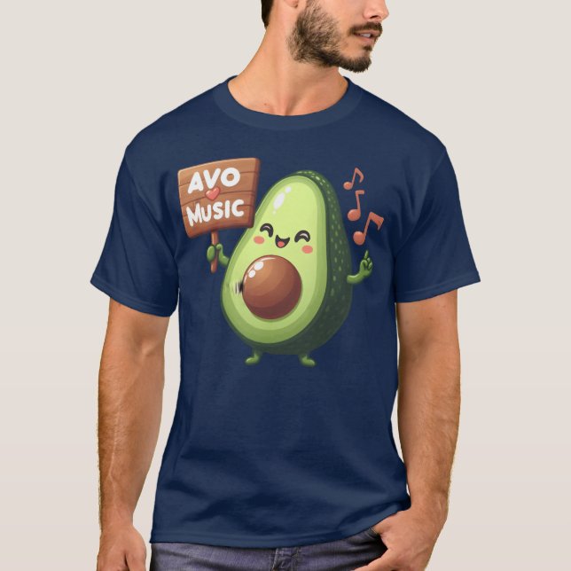 Camiseta Avo ama presente musical (Frente)