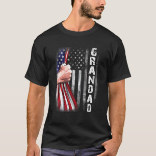 Camiseta Avô Americano Fist Bump Grandad