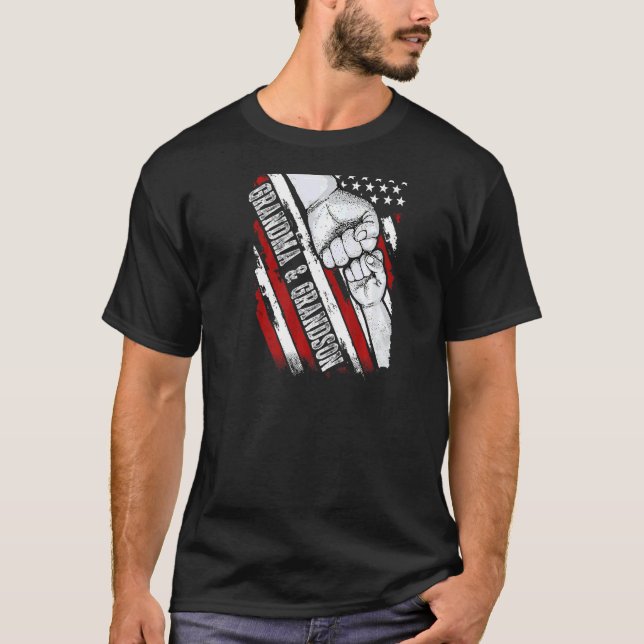 Camiseta Avô Avô, Avô, Bond Inquebrável Patrimônio da Bande (Frente)
