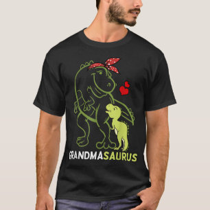 Camiseta Avô Avó Dinossauro Dia de as mães