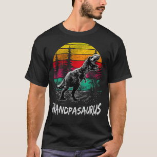 Camiseta Avô, Avô, família Saurus, Dinossauro Rex Dinossaur
