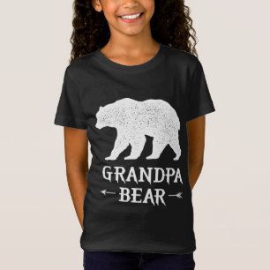 Camiseta Avô Bear design de família engraçada de dia de os