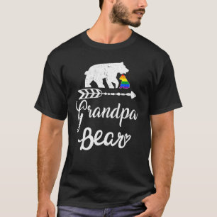 Camiseta Avô Bear Lgbt Lgbtq Rainbow Pride Gay Lésbica