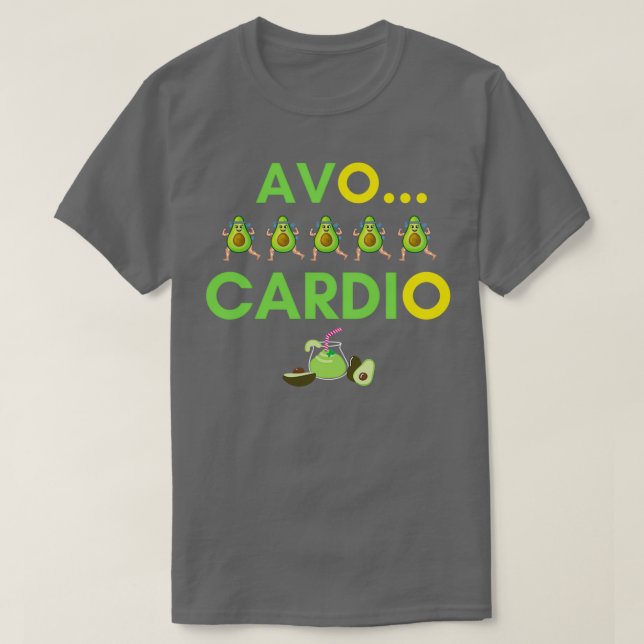 Camiseta Avo cardio 8 (Frente do Design)