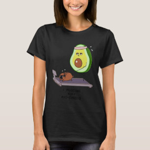 Camiseta Avo Cardio Abacate Esteira Correr Cão Cachorrinho