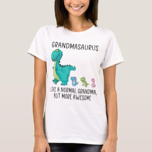 Camiseta Avô como uma avó normal, mas mais esperta