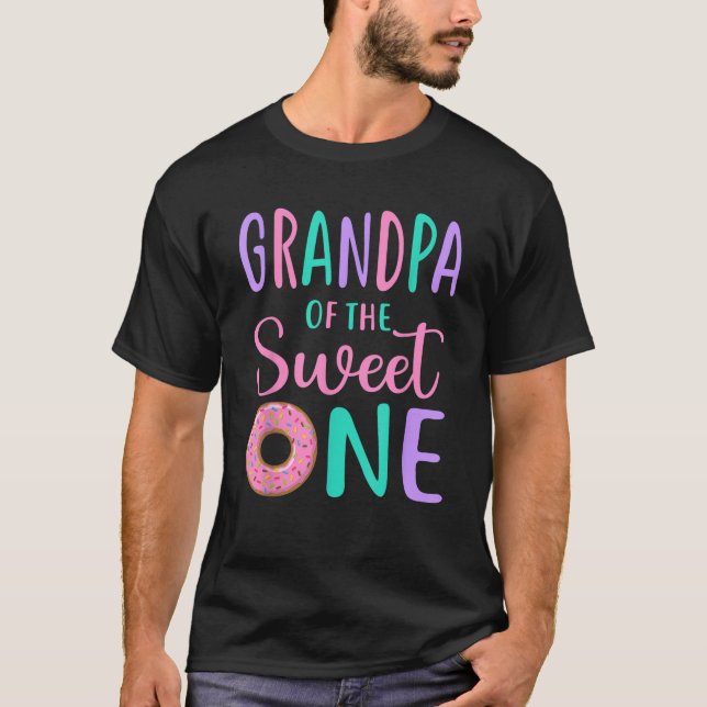 Camiseta Avô da Doce primeiro aniversario de Opa Um Don (Frente)
